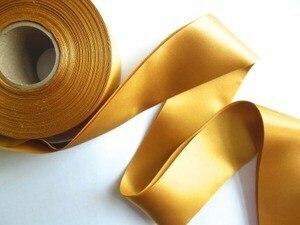 2 Poly Gold/Yellow Satin Blanket Binding